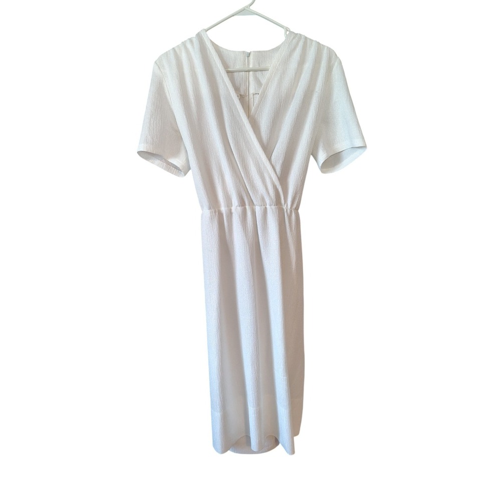 Vintage volup size 18 white dress